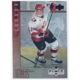 1996-97 BLACK DIAMOND - SHANE WILLIS #26 RC