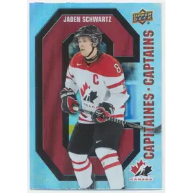 2021-22 TIM HORTONS TEAM CANADA - JADEN SCHWARTZ #CC-14 CAPTAINS
