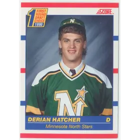 1990-91 SCORE - DERIAN HATCHER #430 RC