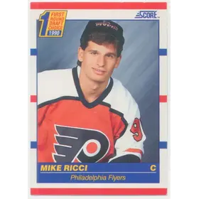 1990-91 SCORE - MIKE RICCI #433 RC