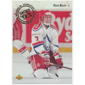 1993-94 UPPER DECK - OLEG BELOV #274 WORLD JUNIOR CHAMPIONSHIP RC
