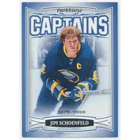 2006-07 PARKHURST - JIM SCHOENFELD #165 CAPTAINS 3875/3999⚠️