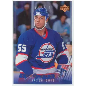 1995-96 UPPER DECK - JASON DOIG #499 STAR ROOKIE