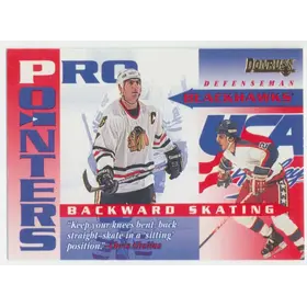 1995-96 DONRUSS - CHRIS CHELIOS #4 PRO POINTERS