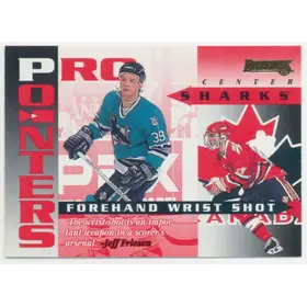 1995-96 DONRUSS - JEFF FRIESEN #11 PRO POINTERS