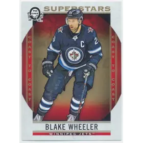 2018-19 O-PEE-CHEE COAST TO COAST - BLAKE WHEELER #124 SUPERSTARS