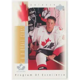 1996-97 UPPER DECK - LUC THEORET #377 PROGRAM OF EXCELLENCE RC