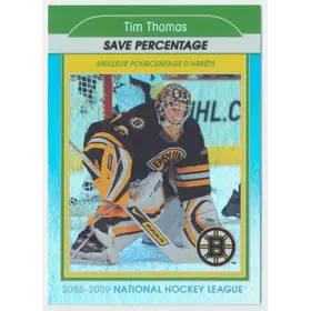 2009-10 O-PEE-CHEE - TIM THOMAS #SL16 STAT LEADERS
