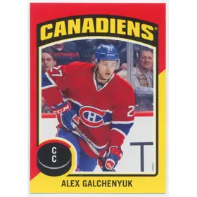 2014-15 O-PEE-CHEE - ALEX GALCHENYUK #ST-11 STICKERS