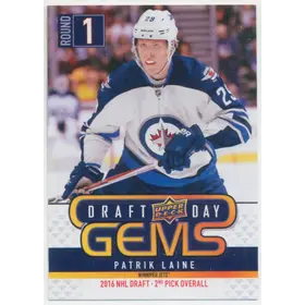 2018-19 Upper Deck NHL Draft Gems - Patrik Laine #GEM10