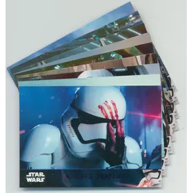 2016 Star Wars The Force Awakens - Purple Foil 9-Card Lot