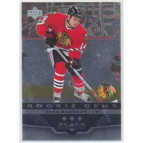 2005-06 BLACK DIAMOND - RENE BOURQUE #166 ROOKIE GEMS