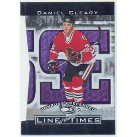 1997-98 DONRUSS PREFERRED - DANIEL CLEARY LINE OF THE TIMES #6-C 1152/2500⚠️