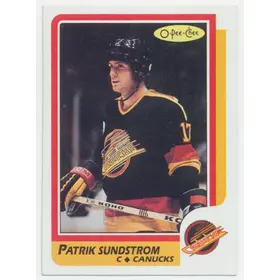 1986-87 O-PEE-CHEE - PATRIK SUNDSTROM #156