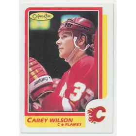 1986-87 O-PEE-CHEE - CAREY WILSON #166