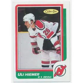 1986-87 O-PEE-CHEE - ULI HIEMER #226