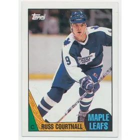 1987-88 Topps - Russ Courtnall #62