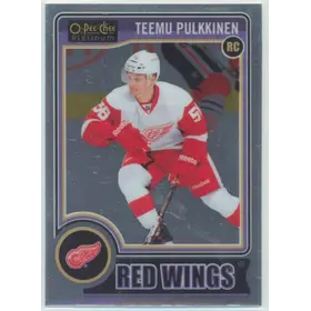2014-15 O-PEE-CHEE PLATINUM - TEEMU PULKKINEN #195 ROOKIE