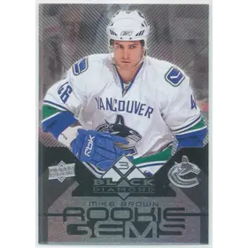 2008-09 BLACK DIAMOND - MIKE BROWN #168 ROOKIE GEMS
