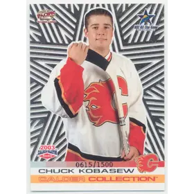 2003-04 PACIFIC - CHUCK KOBASEW #2 CALDER COLLECTION 615/1500