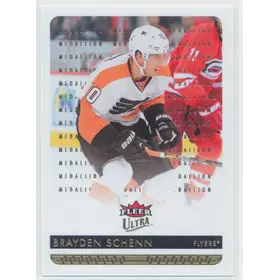 2014-15 FLEER ULTRA - BRAYDEN SCHENN #130 GOLD MEDALLION