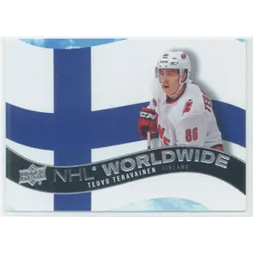 2020-21 UPPER DECK - TEUVO TERAVAINEN #WW-9 NHL WORLDWIDE