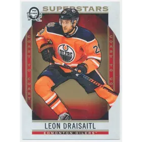 2018-19 O-PEE-CHEE COAST TO COAST - LEON DRAISAITL #143 SUPERSTARS