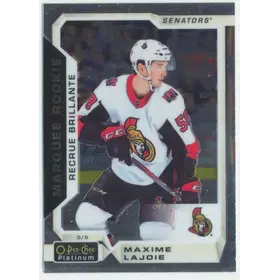 2018-19 O-PEE-CHEE PLATINUM - MAXIME LAJOIE #187 ROOKIE