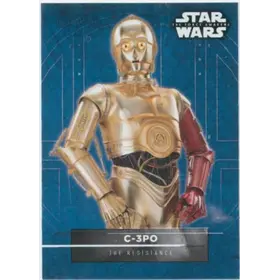 2016 Star Wars The Force Awakens - C-3PO Character Stickers #9