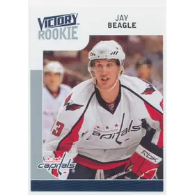 2009-10 VICTORY - JAY BEAGLE #228 ROOKIE