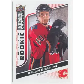 2009-10 COLLECTOR'S CHOICE - MIKAEL BACKLUND #241 ROOKIE
