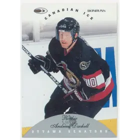 1996-97 DONRUSS CANADIAN ICE - ANDREAS DACKELL #134 ROOKIE