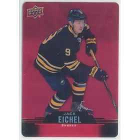 2020-21 TIM HORTONS - JACK EICHEL #DC-5 RED DIE CUTS