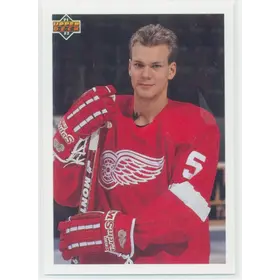 1991-92 UPPER DECK - NIKLAS LIDSTROM #584 YOUNG GUNS CHECKLIST