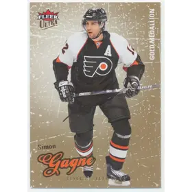 2008-09 FLEER ULTRA - SIMON GAGNE #70 GOLD MEDALLION