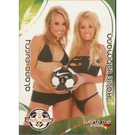 2006 Benchwarmer World Cup - Katie Lohmann/Alana Curry #H79 SP!