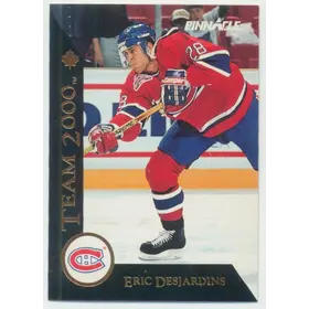 1992-93 PINNACLE (CDN) - ERIC DESJARDINS #9 TEAM 2000