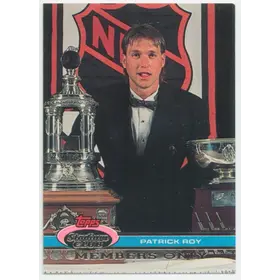 1991 STADIUM CLUB - PATRICK ROY #NNO MEMBERS ONLY⚠️