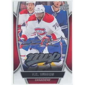 2013-14 UPPER DECK - P.K. SUBBAN #23 MVP