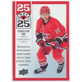 2018-19 UPPER DECK - SEBASTIAN AHO #U25-19 25 UNDER 25