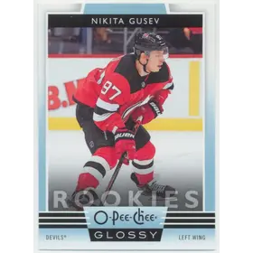 2019-20 UPPER DECK - NIKITA GUSEV #R-18 O-PEE-CHEE GLOSSY ROOKIES