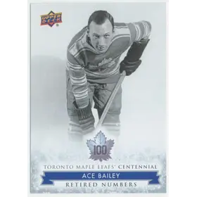 2017 TORONTO MAPLE LEAFS CENTENNIAL - ACE BAILEY #126 RETIRED NUMBERS SP!