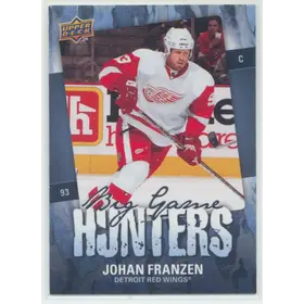2008-09 UPPER DECK - JOHAN FRANZEN #BGH-JF BIG GAME HUNTERS