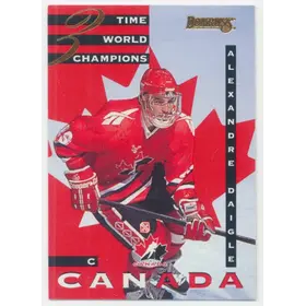 1995-96 DONRUSS - ALEXANDRE DAIGLE #16 CANADA WORLD JUNIORS