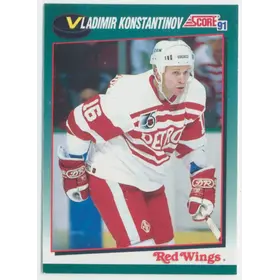 1991-92 SCORE ROOKIE TRADED (USA) - VLADIMIR KONSTANTINOV #109T RC