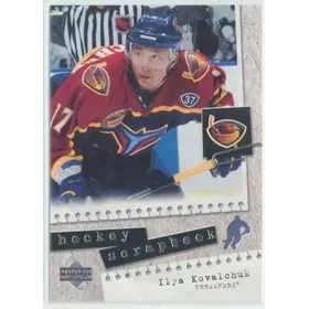 2005-06 UPPER DECK - ILYA KOVALCHUK #HS1 HOCKEY SCRAPBOOK