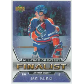 2005-06 UPPER DECK - JARI KURRI #24 ALL-TIME GREATEST FINALIST