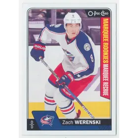 2016-17 O-PEE-CHEE - ZACH WERENSKI #678 MARQUEE ROOKIES