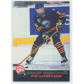 1992-93 SCORE - PAT LaFONTAINE #8 SHARP SHOOTERS⚠️