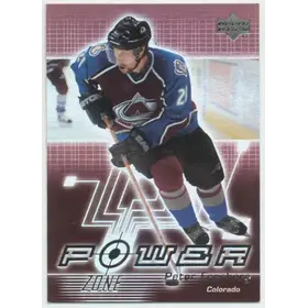 2003-04 UPPER DECK - PETER FORSBERG #PZ-7 POWER ZONE⚠️